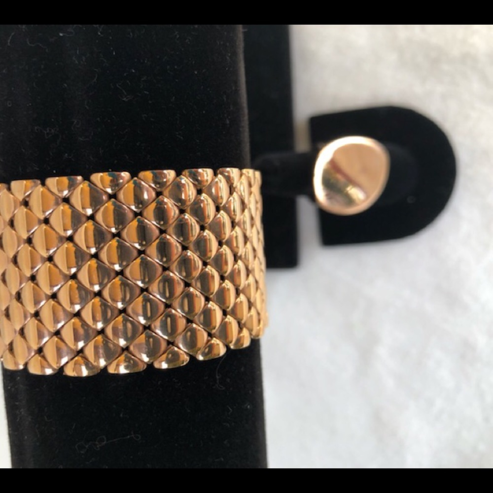 Italian Bronze Bracelet & Ring Set